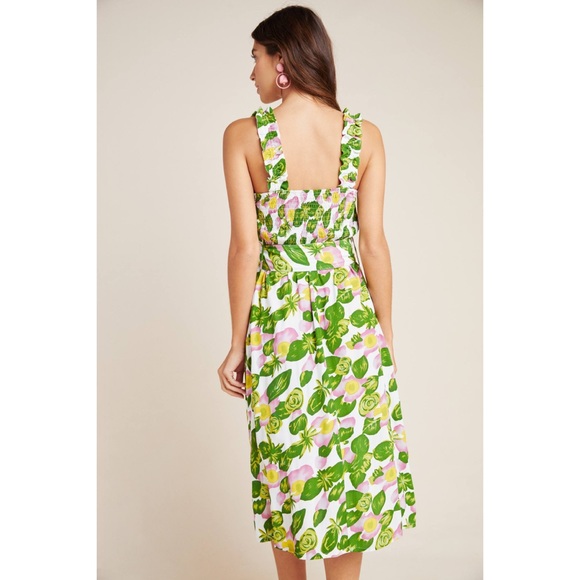 Faithfull the Brand Mae Belted Midi Dress - Picture 4 of 7